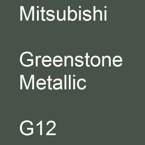 Mitsubishi, Greenstone Metallic, G12.